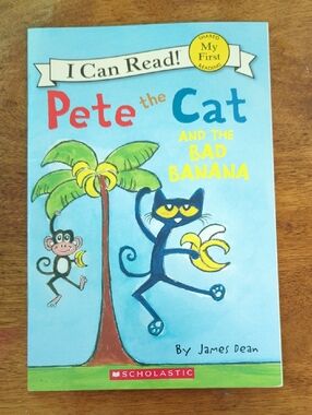 5 ⭐️ for $25 Scholastic Pete the Cat and the bad banana book